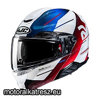 HJC RPHA91 BLAT MC21 fehér-piros-kék bukósisak XS