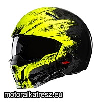 HJC i20 FURIA MC3H levehető állú bukósisak XL