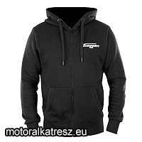 Furygan CORP ZIP HOODIE kapucnis pulóver fekete XL (1 db)