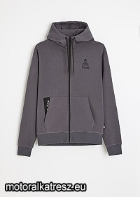 Diverse Dakar DKR ZIP H25 kapucnis pulóver szürke színben cipzáros XL