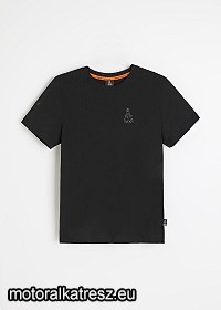 Diverse Dakar DKR LOGO SM 256 poló fekete színben M