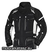 Büse Highland III női négyévszakos textilkabát fekete-világosszürke 2XL(44)