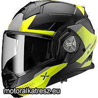 LS2 FF901 ADVANT X OBLIVION matt fekete-UV hátranyitható bukósisak 2XL