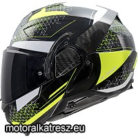 LS2 FF910 ADVANT II ASTRAL fekete-UV hátranyitható bukósisak 2XL