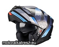 MT Genesis SV STROKE B7 fekete-kék felnyitható sisak XS