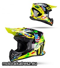 UFO KOREY gyerek cross sisak fekete-UV L