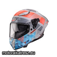 Caberg DRIFT EVO II PRISM szürke-kék-fluo piros bukósisak M (1 db)