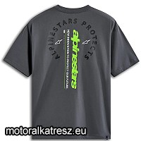 Alpinestars CSF OVERSIZED és OVERHANG stílusú póló szürke S