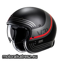 HJC V31 BYRON MC1SFfekete-szürke-piros bukósisak XS
