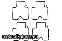 Tourmax FBG-324V úszóház tömítés (4db-os szett)