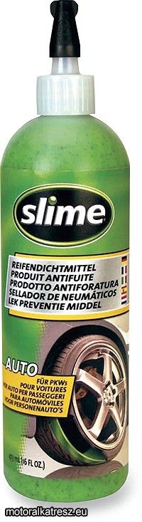 Slime defektjavító folyadék belső nélküli gumihoz 473ml (16 oz.)