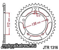 JT 111-454-45 hátsó lánckerék