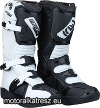 Moose Racing M1.3 gyerek cross csizma fekete-fehér 38