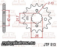 JT 105-665-16 / JTF513.16 első lánckerék (1 db) JT 105-665-16 / JTF513.16 első lánckerék (1 db)