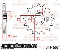 JT JTF507-14 első lánckerék
