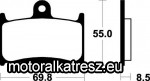 SBS (Scandinavian Brakes) 624HS / MF 124 fékbetét (1 csomag)