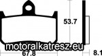 SBS (Scandinavian Brakes) 622RS / MRR 122 fékbetét (1 csomag)