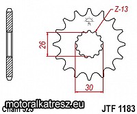 JT 105-562-18 / JTF1183.18RB (zajcsillapítós kivitel) első lánckerék