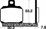 SBS (Scandinavian Brakes) 730LS / MR 230 fékbetét (1 csomag)