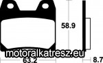 SBS (Scandinavian Brakes) 770LS / MR 270 fékbetét (1 csomag)