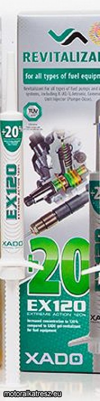 XADO EX120 üzemanyag adagolókhoz / injektorhoz 12033