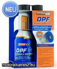 XADO Atomex diesel részecskeszűrő (DPF) tisztító 250ml