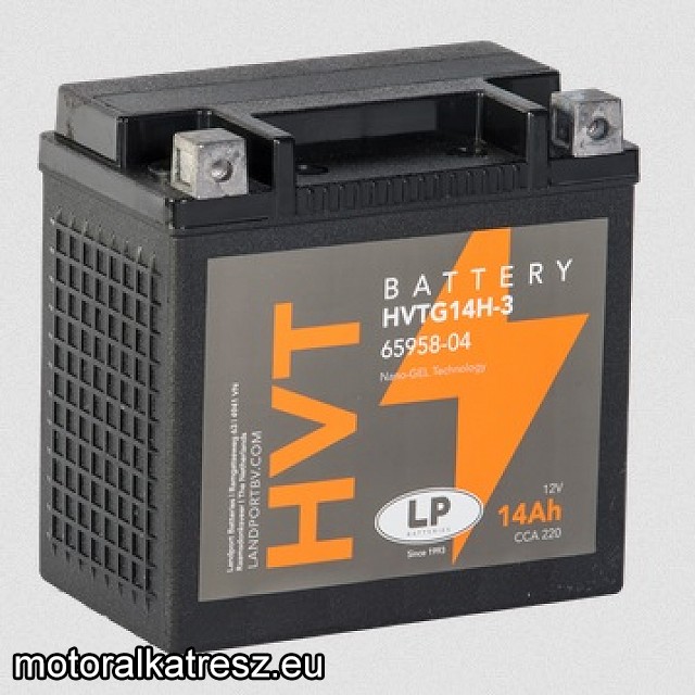 Landport HVTG30H-3 gél-zselés akkumulátor (HVT Gel akku, GHD30H-3 helyett)