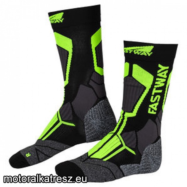   Fastway UNI 201 zokni (fekete-UV középhosszú) méret: 47-49