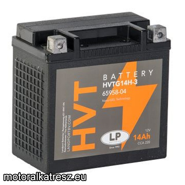 Landport HVTG14H-3 gél-zselés akkumulátor (YTX14L-BS, HVT-3, YTX14-3 helyett)
