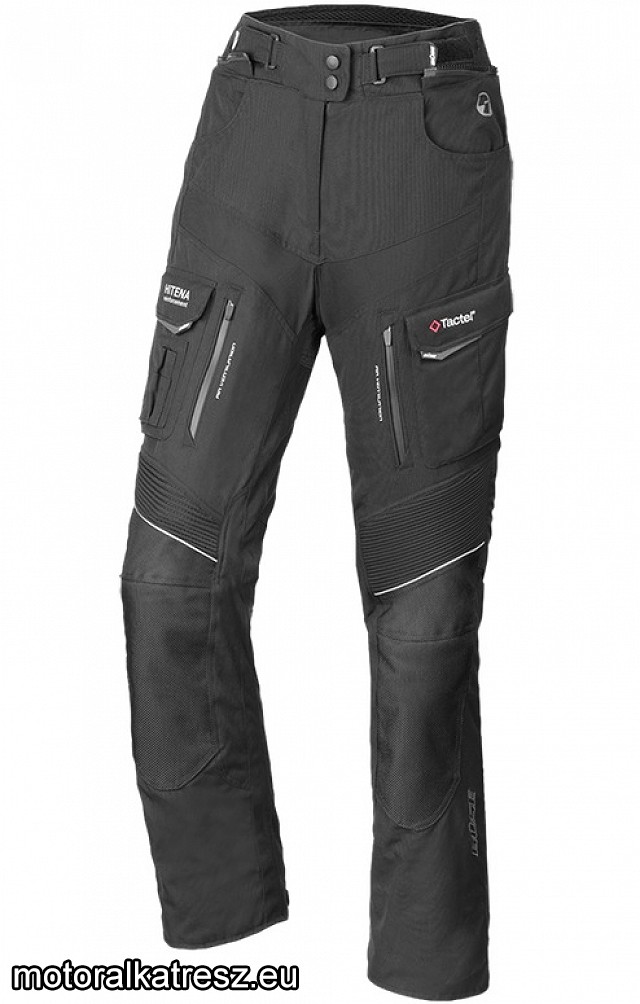 Büse Open Road II női túranadrág fekete rövidített fazonú L(40/Z20)