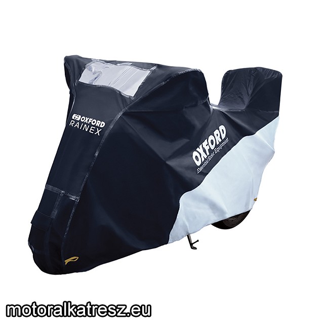 Oxford Rainex kültéri extra vízálló S motortakaró ponyva hátsó dobozos motorokhoz CV505