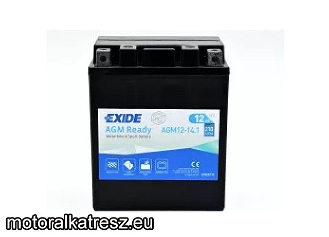 Exide AGM 12-14.1 akkumulátor (360°-ban forgatható, YTX14AH-BS / ETX14AH-BS helyett)