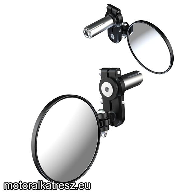 Oxford Univerzális kormányba szerelhető, behajtható visszapillantó tükör pár OX514 fekete
