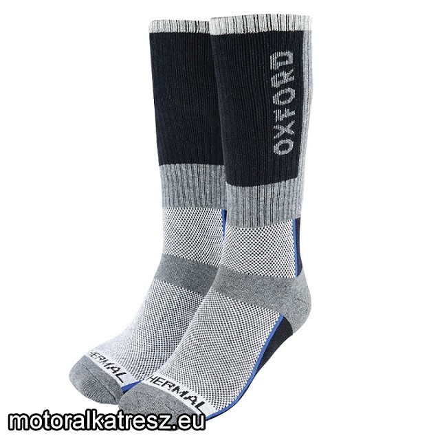 Oxford Thermal Oxsocks thermo motoros zokni szürke színben 37-43 méretben CA840S